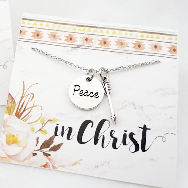 Peace in Christ Necklace