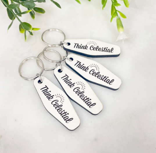 Think Celestial Keychain |4 PACK|
