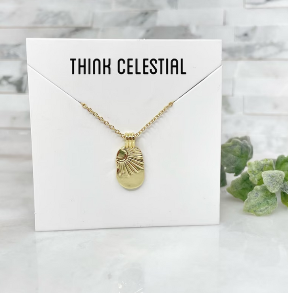 Think Celestial Stainless Steel Necklace