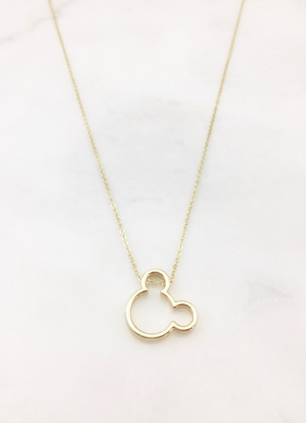 Favorite Mouse Character Necklace