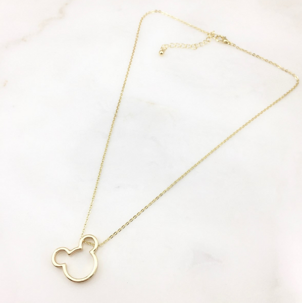 Favorite Mouse Character Necklace