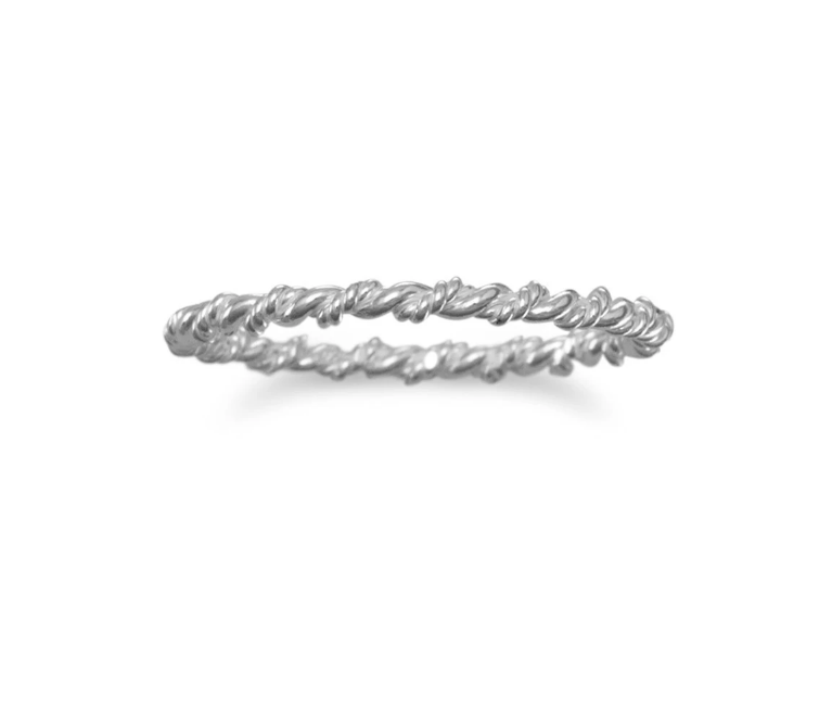 Sterling Twisted Ring